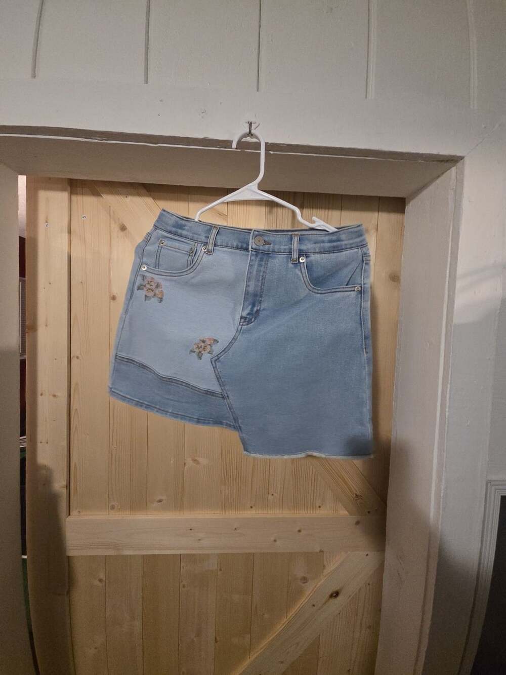 Levi's Mash Up Denim Skirt